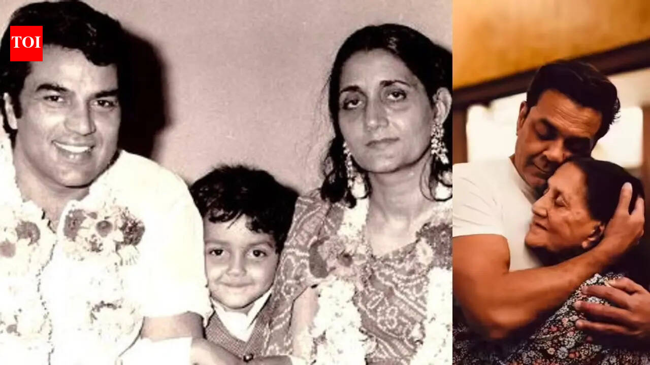 Bobby Deol says his mother Prakash Kaur didn't let Dharmendra's fame and glory get to her, she was simple: 'A mother plays a big role in how kids are' | Hindi Movie News