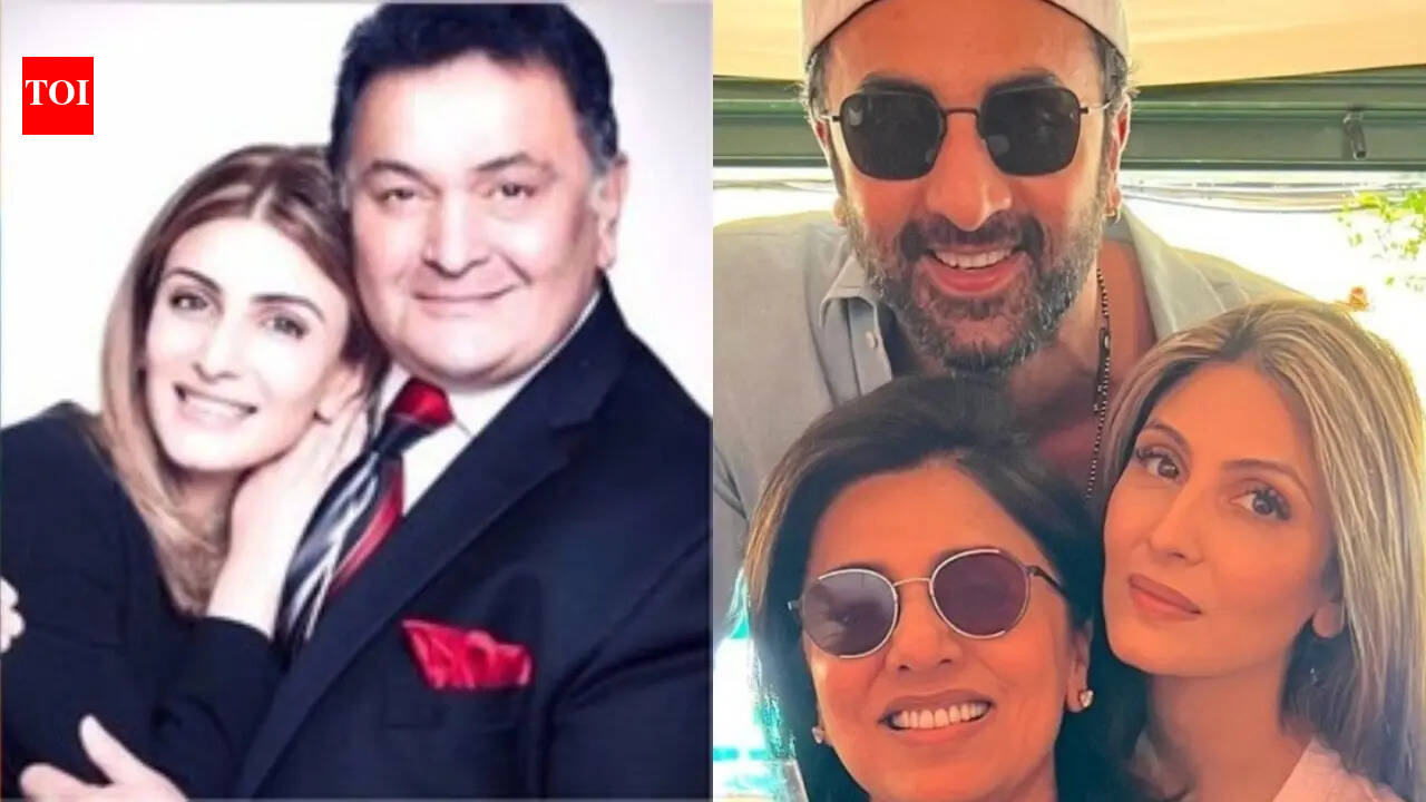 Riddhima Kapoor Sahni shuts down the notion that Rishi Kapoor didn't want them to join films: ‘My father was just very protective’ |