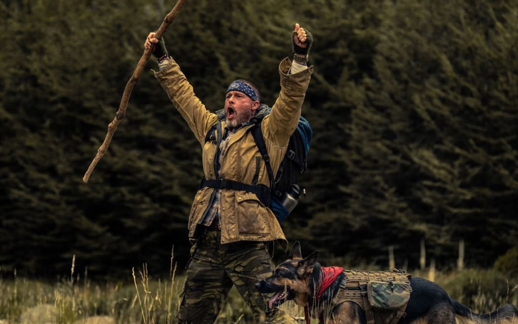 Brad Pitt and New Zealand mountain rescue dog Uber play the lead roles in Heart of the Beast, which was filmed in Otago and Fiordland.