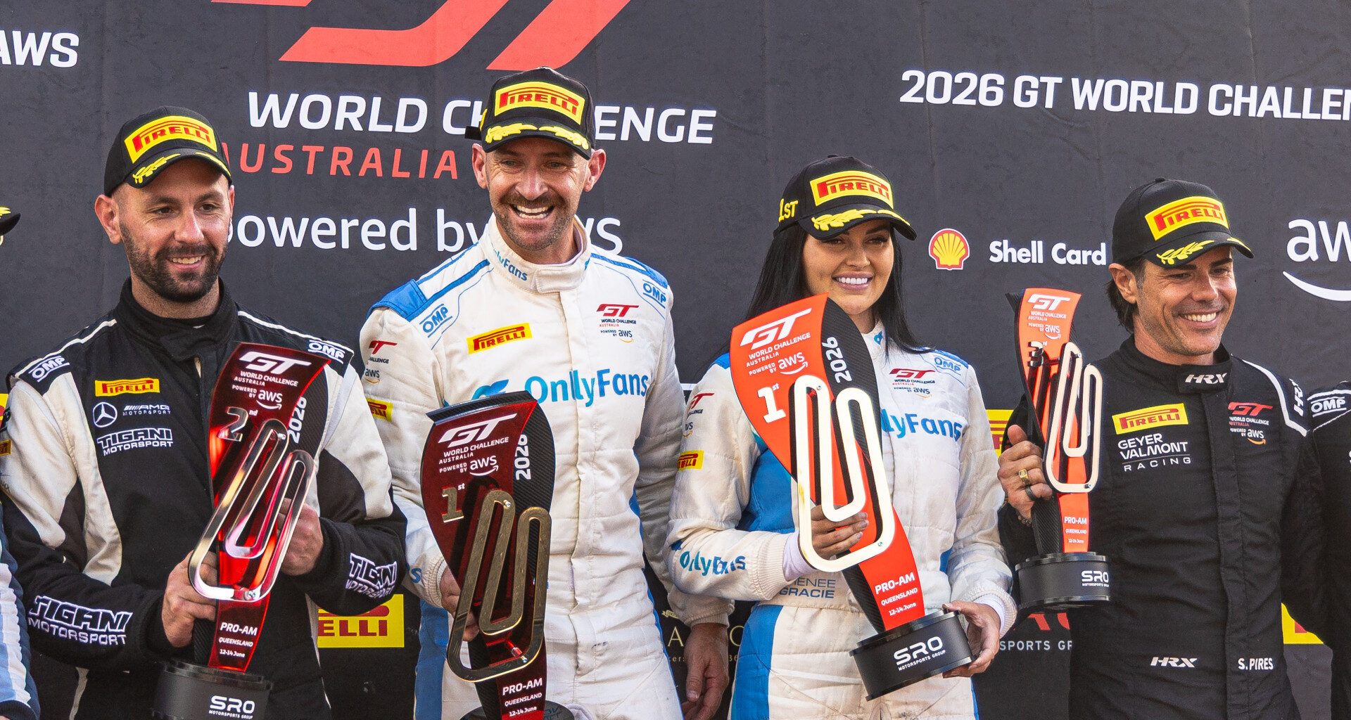 Motorsport news: Renee Gracie becomes first-time winner in OnlyFans Ferrari 296 GT3