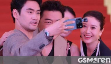 The Honor Robot Phone was used at the Shanghai International Film Festival