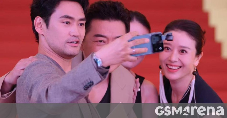 The Honor Robot Phone was used at the Shanghai International Film Festival