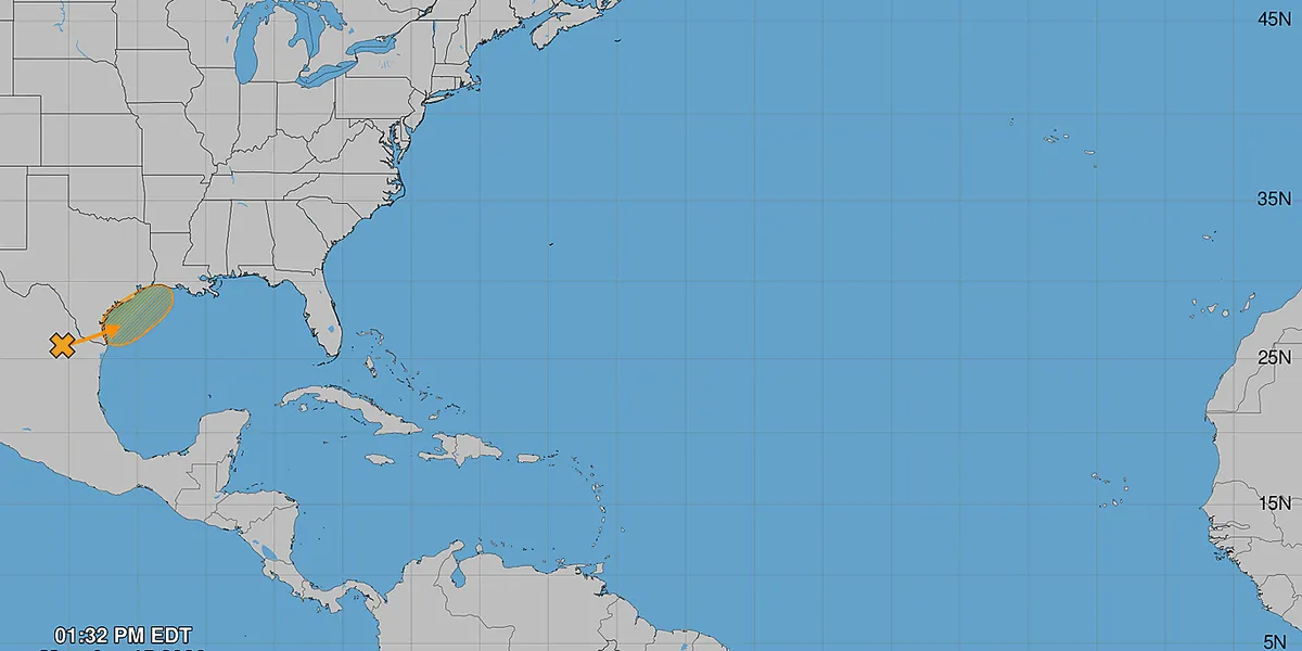 50/50 chance of depression or named storm in gulf in next 7 days
