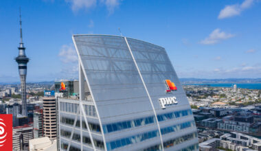Half of Auckland's PWC Tower to sell, valued at $600m