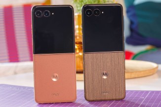 Motorola Razr 60 Ultra (left), Razr 70 Ultra on the right