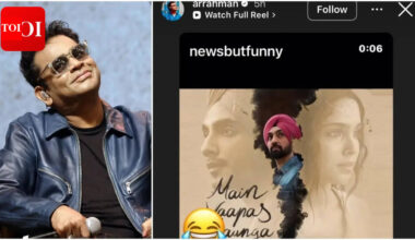 AR Rahman dismisses 'Main Vaapas Aaunga' criticism with laughing emoji amid online debate |