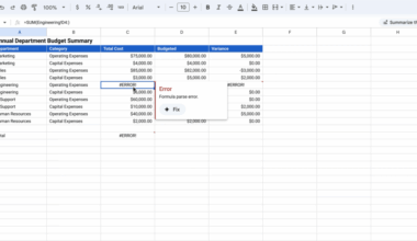 Gemini AI can fix your broken formulas in Google Sheets now.