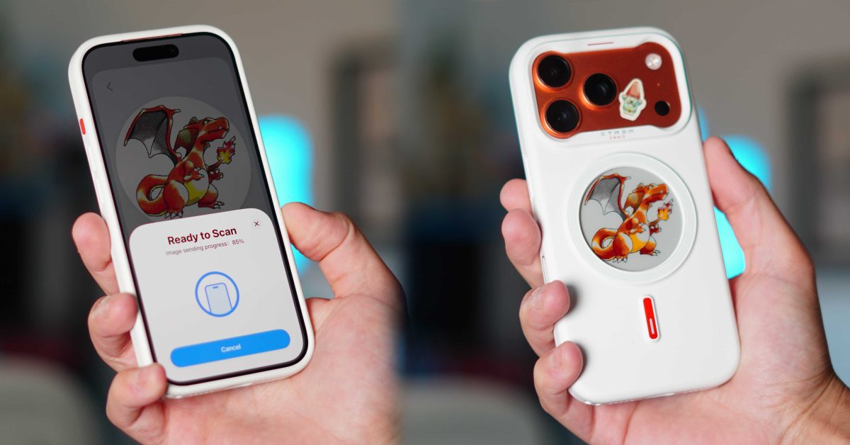 This case adds a customizable e-ink display to your iPhone