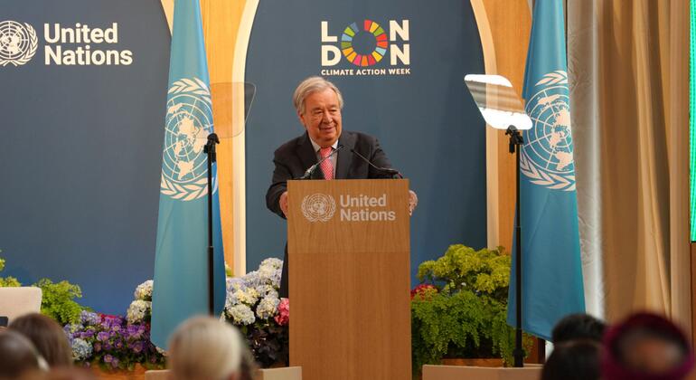 Climate crisis: UN chief lays out solutions blueprint for clean energy transition