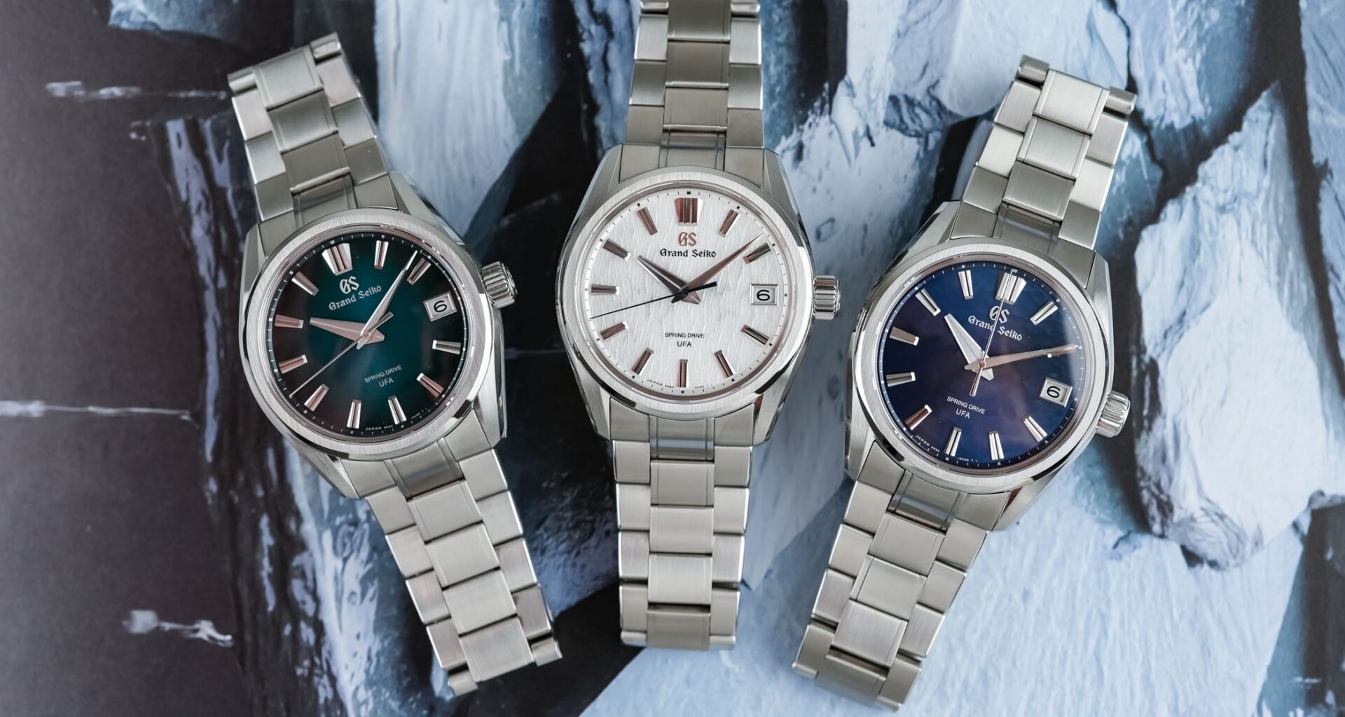 First Look: Grand Seiko Updates its Classic Evo9 Collection Models with Spring Drive UFA Calibre and new Bracelet