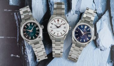 First Look: Grand Seiko Updates its Classic Evo9 Collection Models with Spring Drive UFA Calibre and new Bracelet