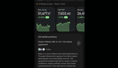 Google Finance has its own app now.