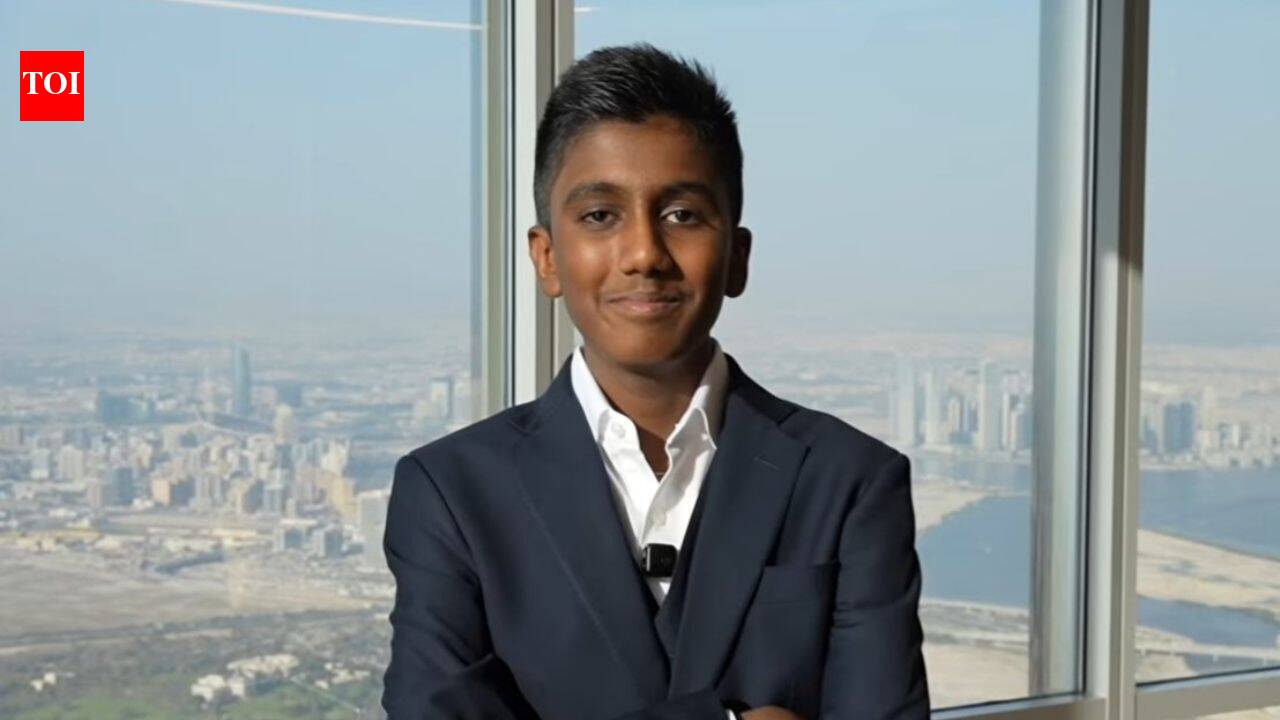 Meet Jainam Jain: 14-year-old who built an AI startup in Dubai after finishing school at 13, now owns an office in Burj Khalifa |