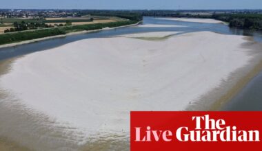 Europe heatwave: drought fears in Italy as records tumble around Europe – as it happened | Europe