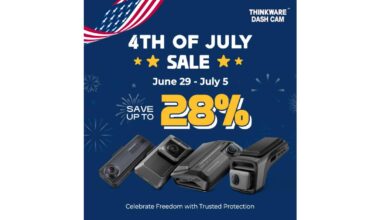 THE DASH CAM: THINKWARE Launches Fourth of July and Canada Day Deals