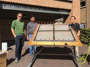 Scientists demonstrate solar-powered plastic recycling at real-world scale