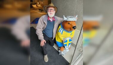 Former Prince Albert artist decorates beaver sculpture for World Cup art hunt in Toronto