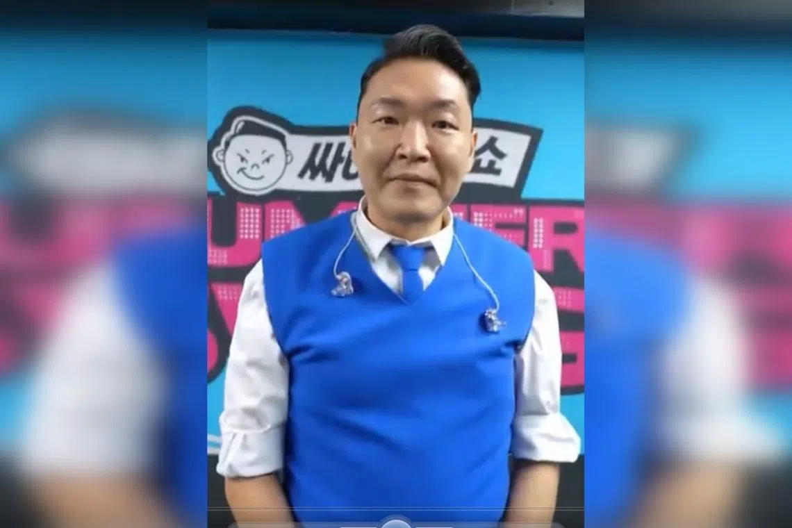 Psy is accused of having a third party collect the medication for him without undergoing in-person examinations.