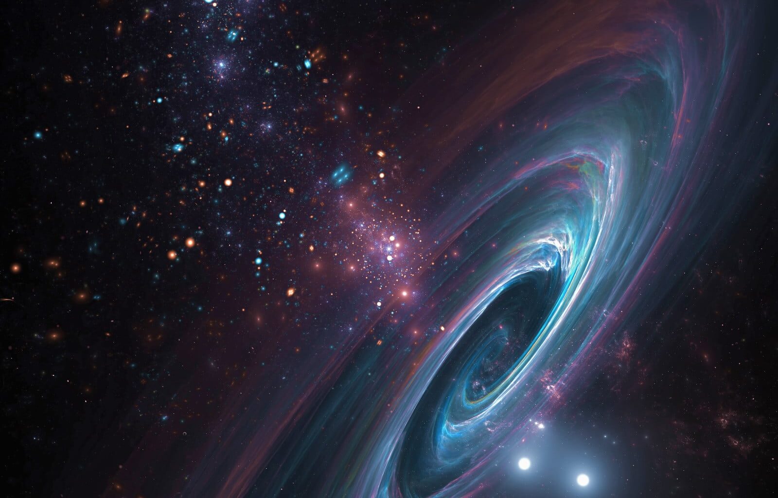 An artist's conception of the evolution of a galaxy. The process of star formation not only creates new stars, but introduces interesting new effects that eventually shape the galaxies where they live. Credit: Getty Images/OSU