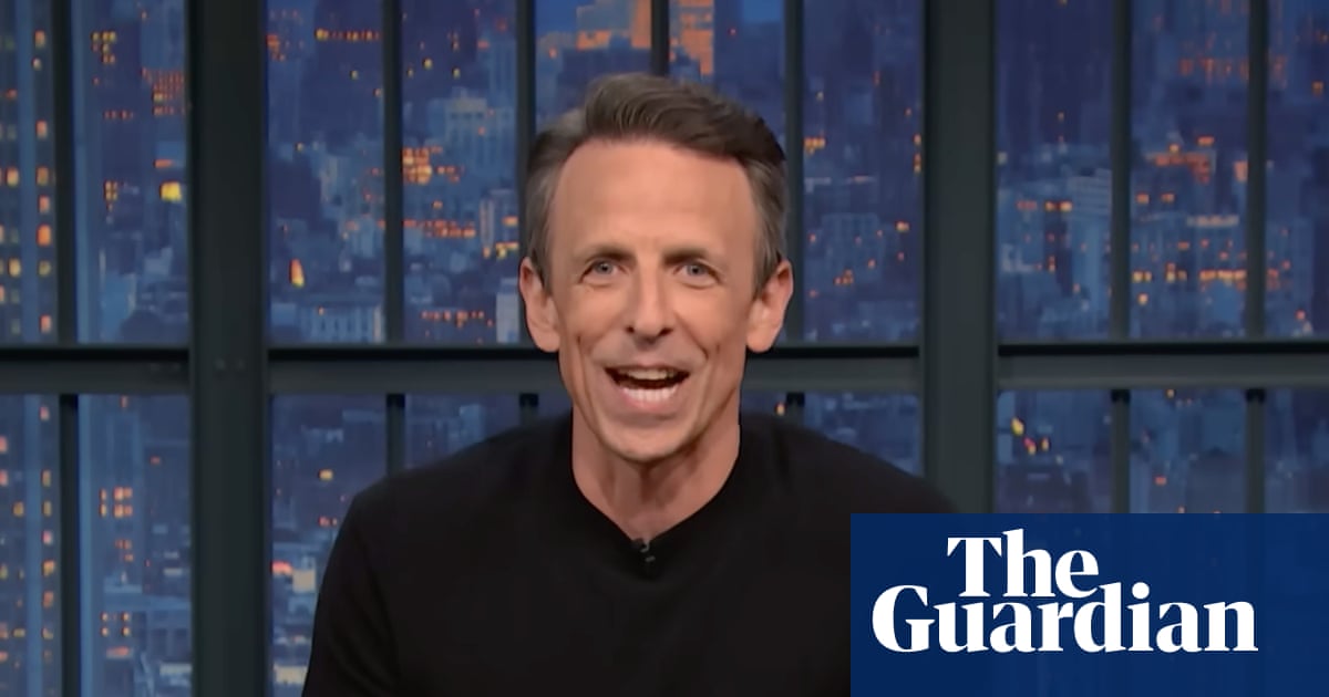 Seth Meyers on Trump sleeping during meetings: ‘He’s busy posting AI slop at night’ | Late-night TV roundup
