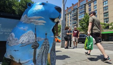 beaver sculptures toronto fifa