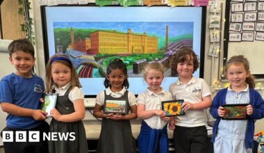 The school where David Hockney's inspiration is felt everywhere - BBC