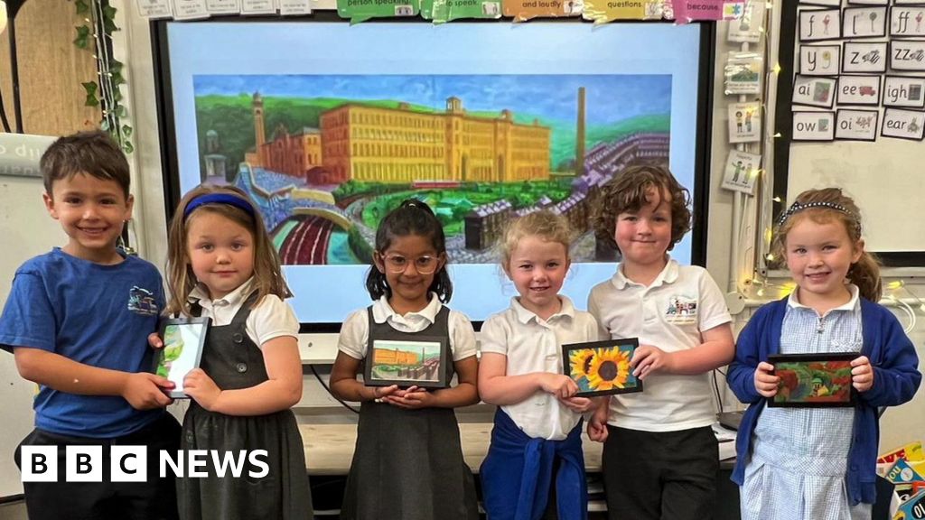 The school where David Hockney's inspiration is felt everywhere - BBC