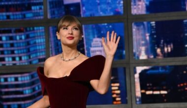 Taylor Swift Drops Jaws in Open-Jacket Look for New Song