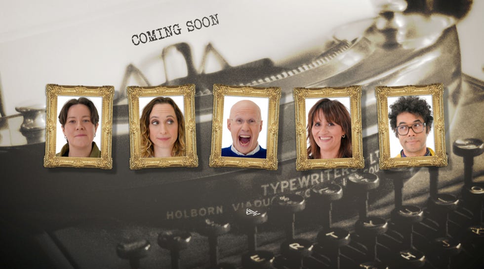 EMBARGOED 11/06/2026 2200 Chloe Petts, Isy Suttie, Matt Lucas, Nina Conti, Richard Ayoade, Taskmaster season 21 chloe petts, isy suttie, matt lucas, nina conti, richard ayoade, taskmaster season 21