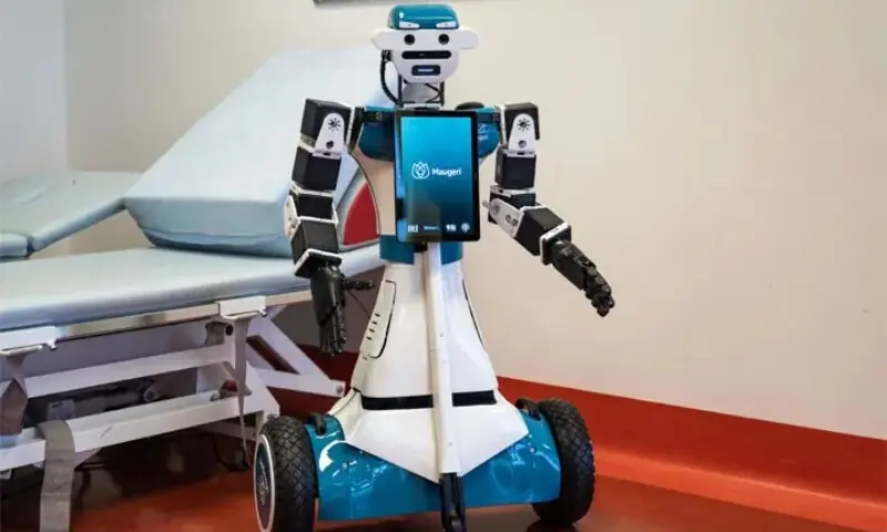 ‘Alter-Ego’: an Italian hospital’s little robot carer - World