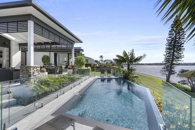The mansion at 29 Minnehaha Avenue, in Auckland's Takapuna, is looking for a $30m buyer. Photo / Supplied
