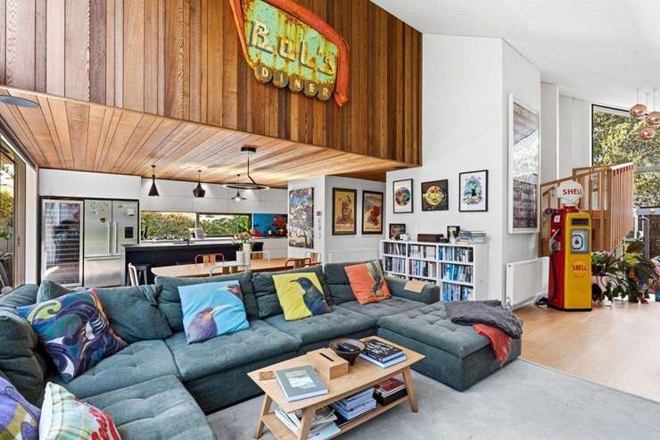 Space Realty agent and former Black Sox pitcher Jim Wana is selling his family home at 24 Ventnor Street, in Seatoun, Wellington. Photo / Supplied