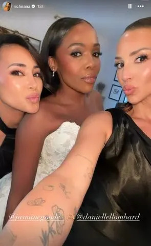 From left: Danielle Lombard, Jasmine Goode and Scheana ShayCredit: Scheana Shay/Instagram