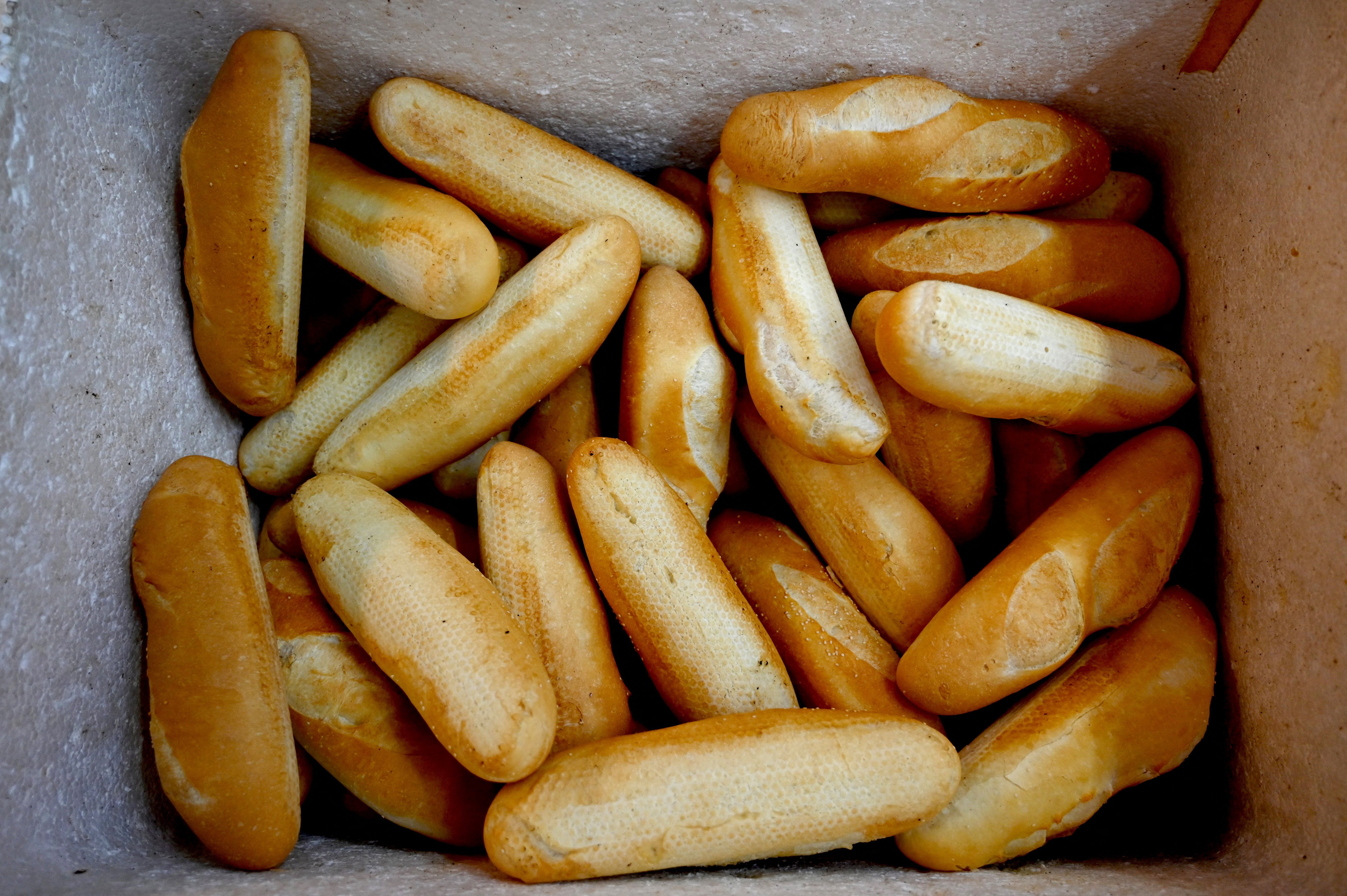 Stale bread can be turned into croutons or breadcrumbs