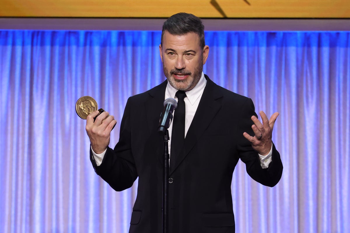 Jimmy Kimmel mocks Trump for finding time for Knicks game but missing son’s wedding