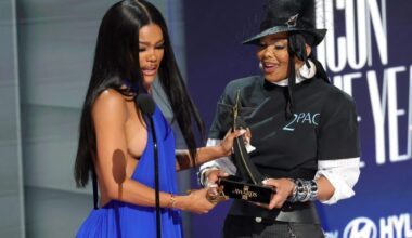 Janet Jackson Gives Teyana Taylor Icon Award at 2026 BET Awards