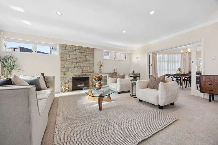 A mid-century house on Benson Road, in Auckland's Remuera, was scooped up at auction this week. Photo / Supplied