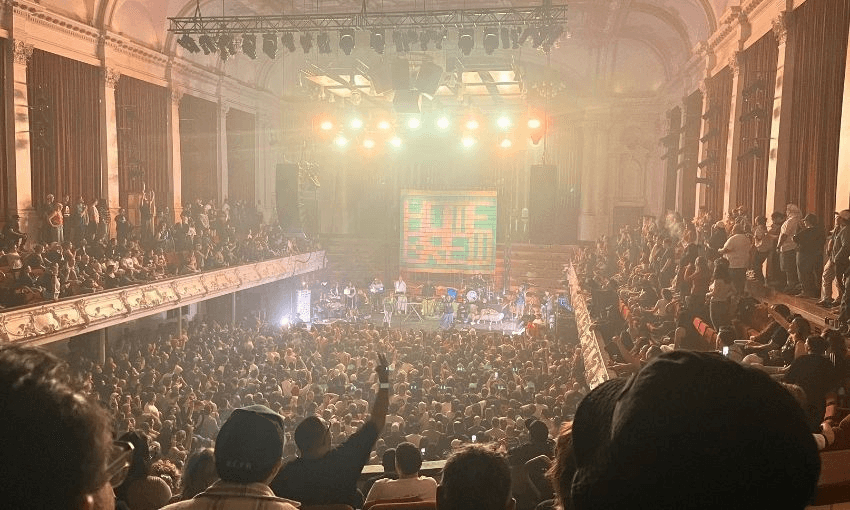 Hip-hop and hot boxes: Home Brew lights up Auckland Town Hall