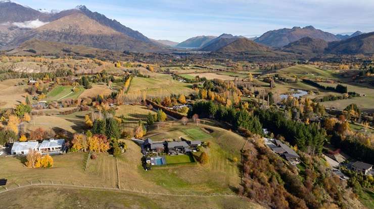 A luxury lodge on Mooney Road, in Speargrass Flat, Queenstown-Lakes, has been snapped up for <img6.5m - $5m over the RV. Photo / Supplied