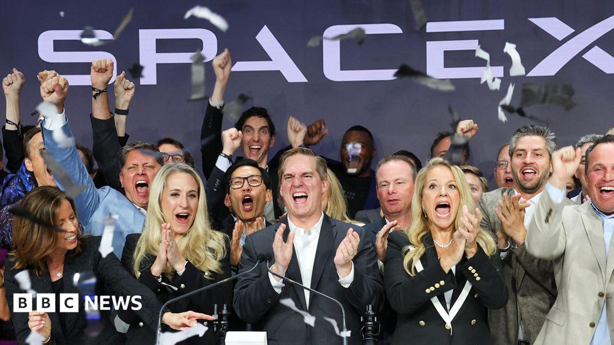 SpaceX IPO: Elon Musk becomes world's first trillionaire as SpaceX shares soar on stock market debut