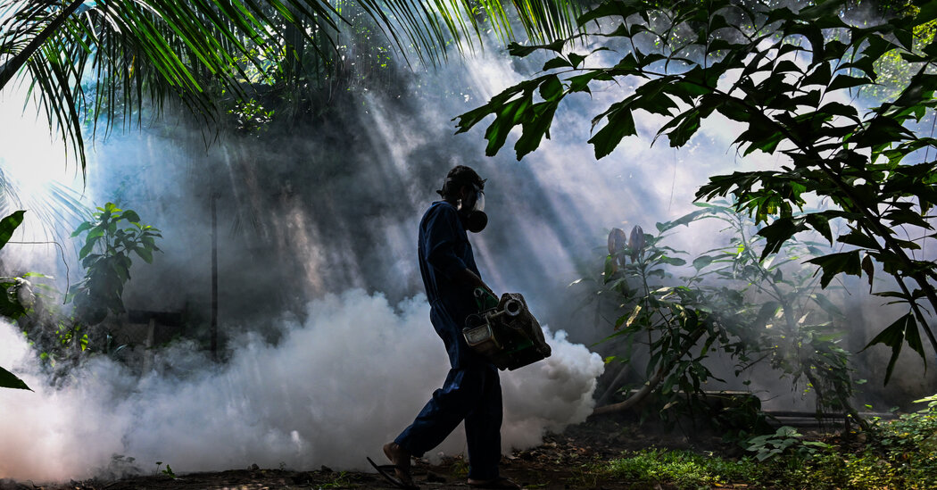 Drones Used to Fight Mosquitoes as Dengue Fever Surges in Sri Lanka
