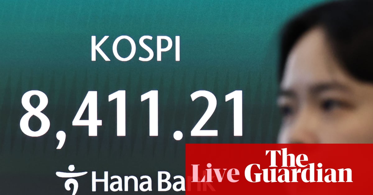 Markets fall as tech worries rise; Brexit and Trump tariffs take bite out of UK food exports – business live | Business