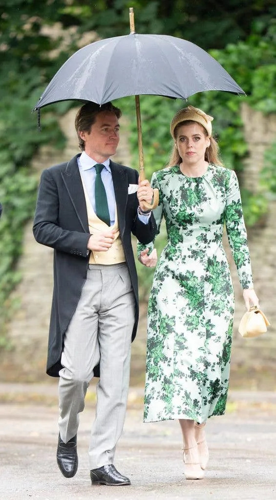 The couple attended the wedding of Peter Phillips and Harriet Sperling together
