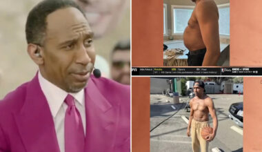 Stephen A. Smith flaunts rare shirtless picture, displays weight loss on ‘First Take’