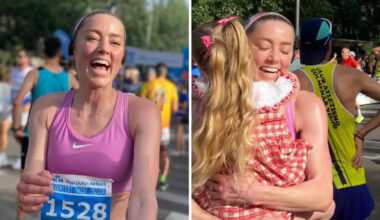 Amber Heard Shares Rare Photo With 5-Year-Old Daughter Oonagh After Race in Spain