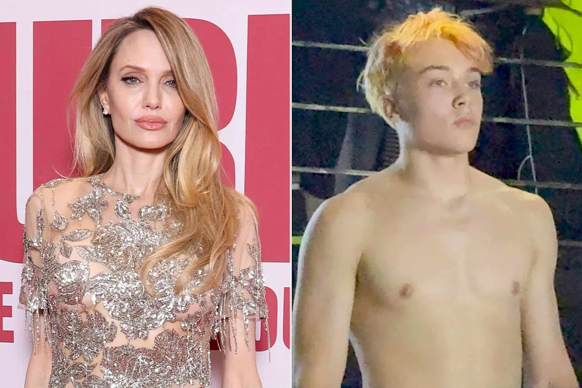 Angelina Jolie Cheers on Son Knox, 17, at His High School Graduation Hours Before He Competes in Muay Thai Fight
