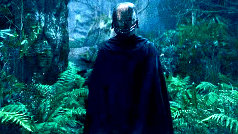 Qimir with helmet on in The Acolyte.