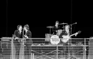 The Beatles performing Candlestick Park San Francisco August 29, 1966
