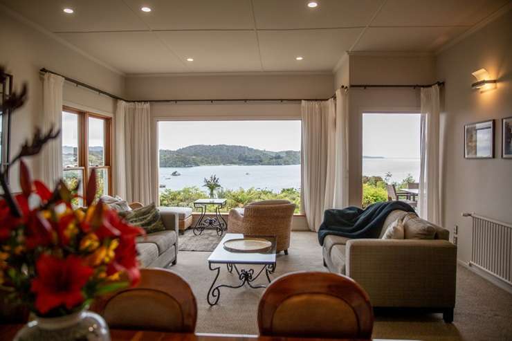 The Ullrich's completed a massive rebuild, extension and renovation on their Paddington home around the same time as buying Stewart Island Lodge. Photo / Supplied