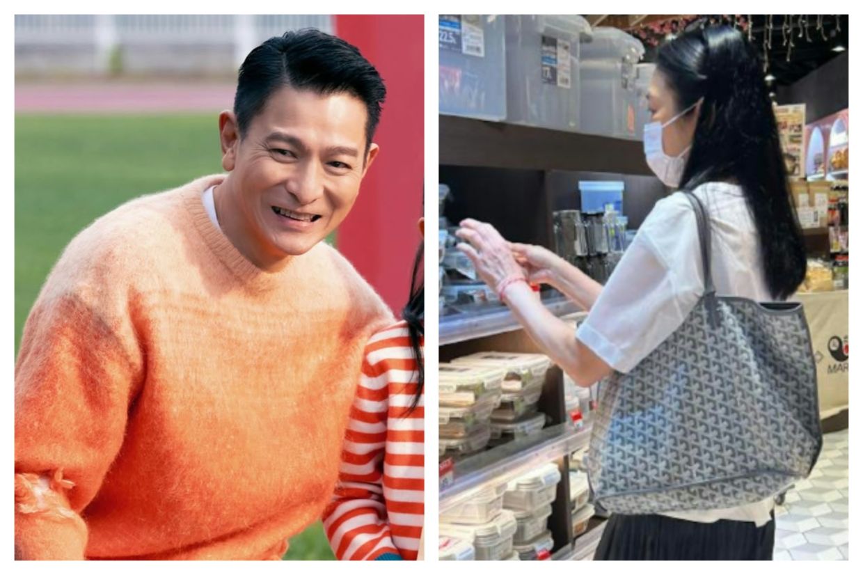 Andy Lau's M'sian wife Carol Chu seen at supermarket, praised for modest lifestyle